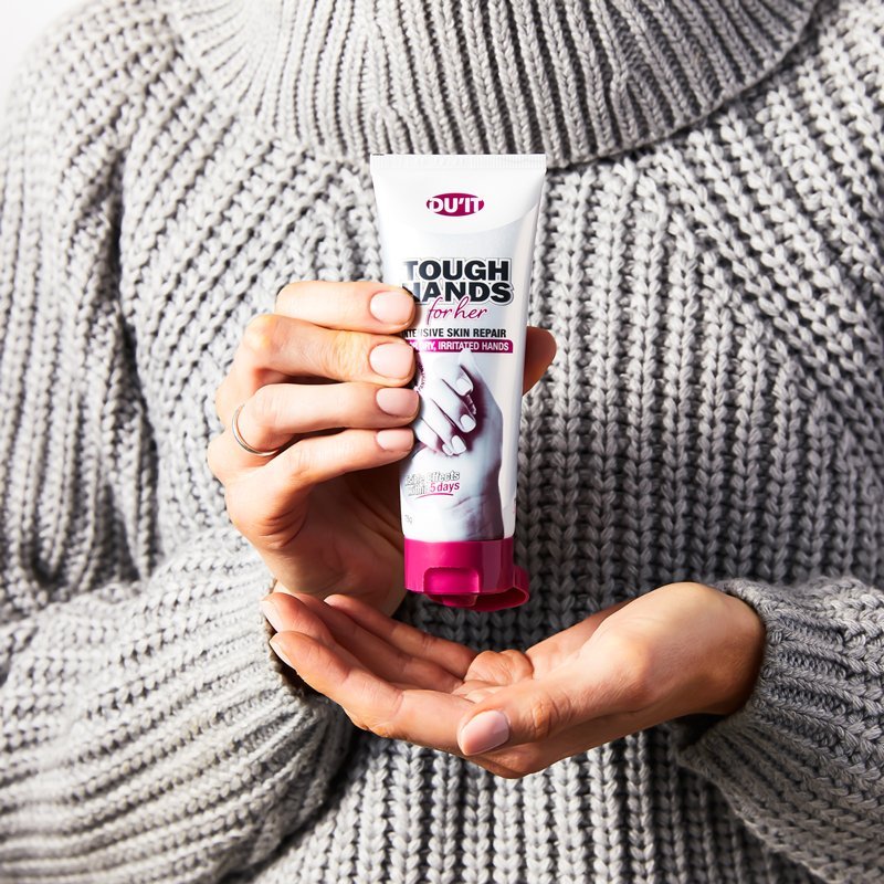 Tough Hands for Her Antiaging Hand Cream Repair For Dry Skin DU'IT
