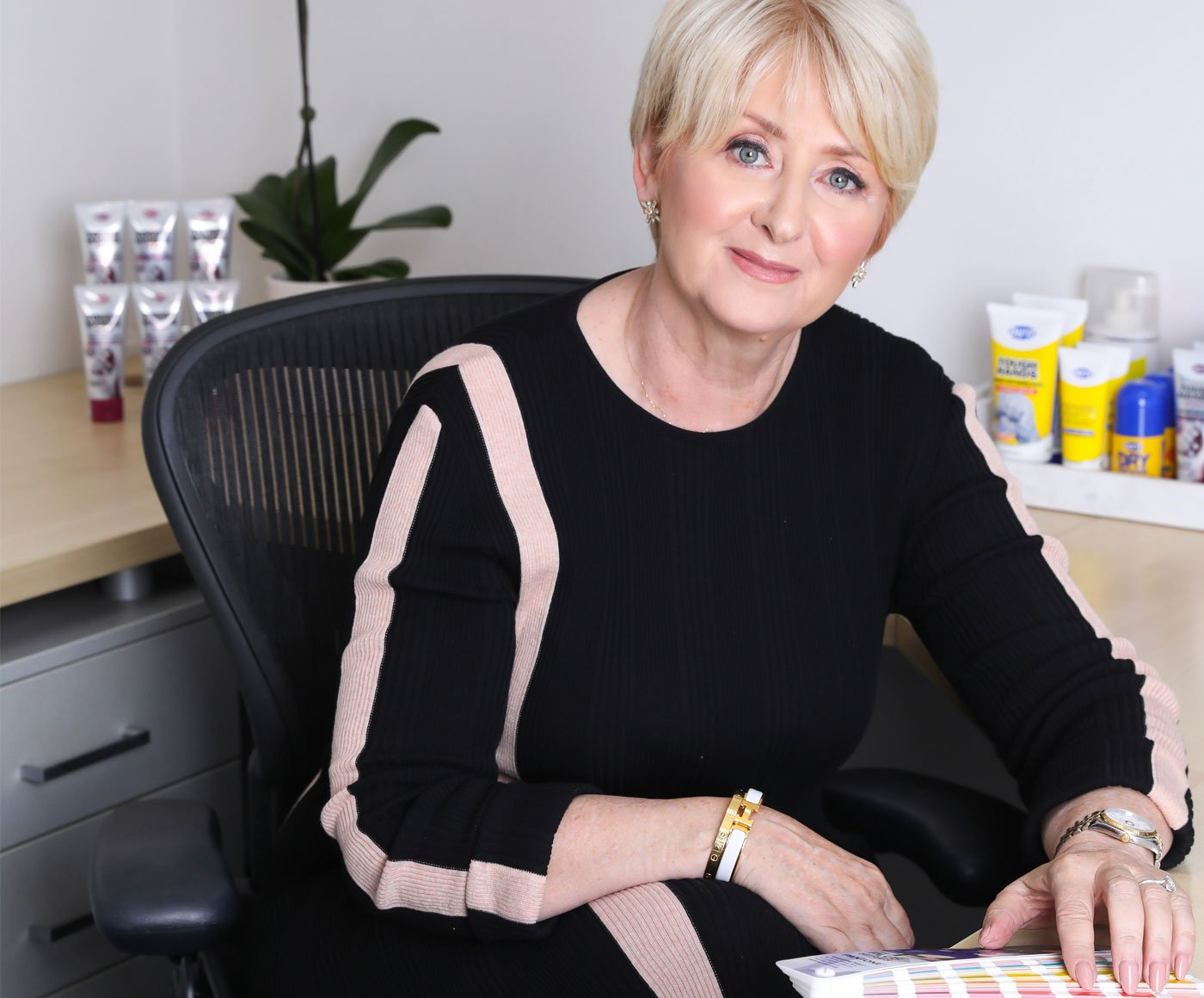 DU'IT brand started in a garage DU'IT brand was started from a home office in a garage by co-founder Zina Richter.